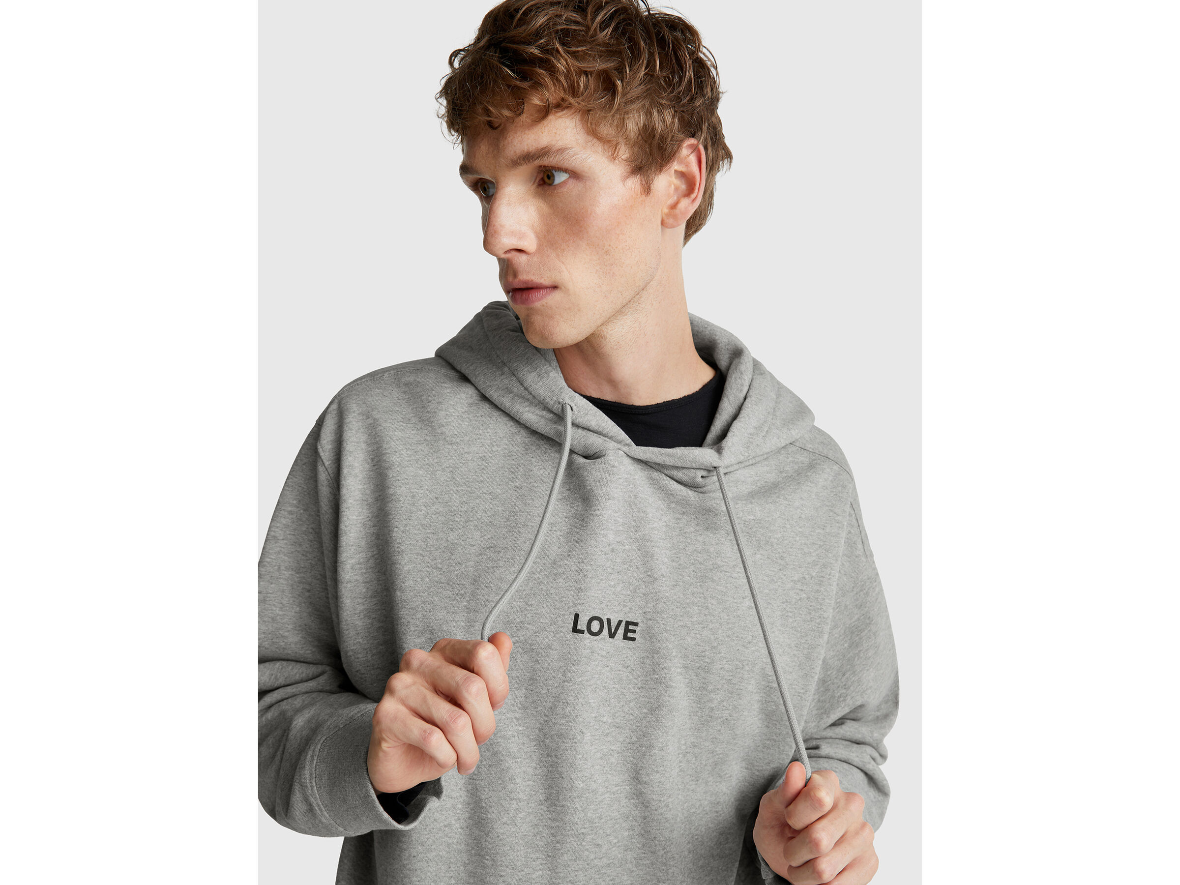 SWEATER W/HOOD Men image number 4